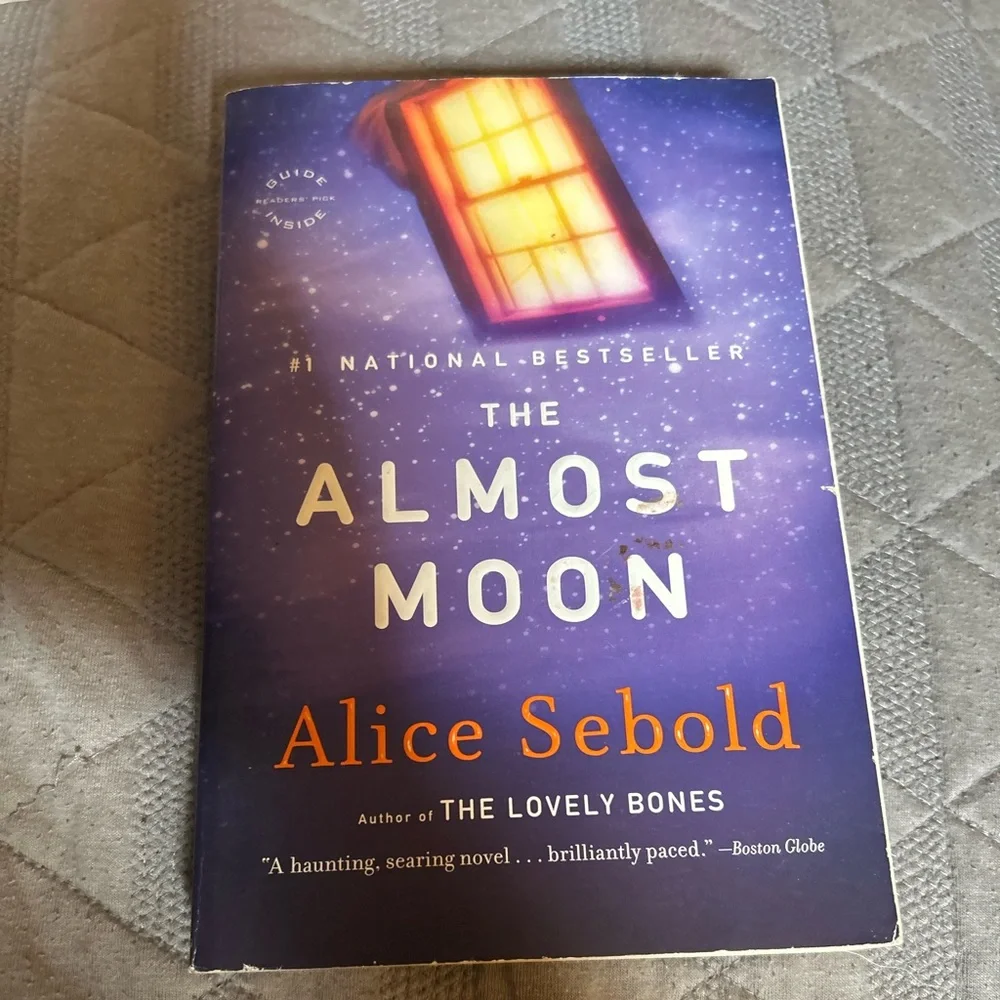 The Almost Moon by Alice Sebold - Purple Cover Paperback
